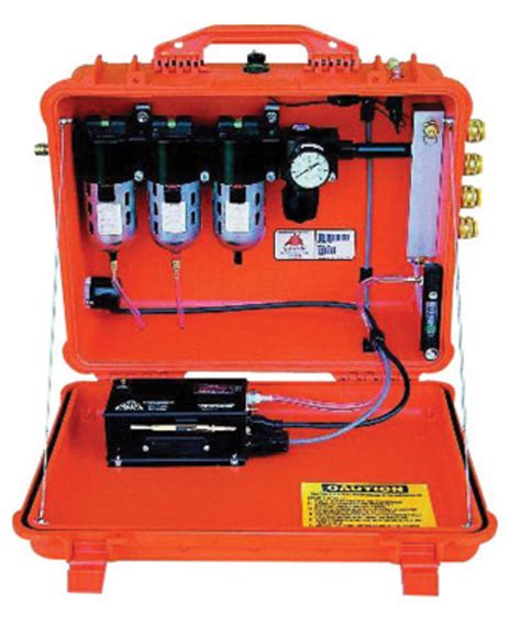 breathing air distribution system filtration box|niosh approved breather box.